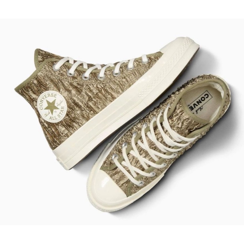 Converse Chuck 70 Satin High Top Green Women's Shoes